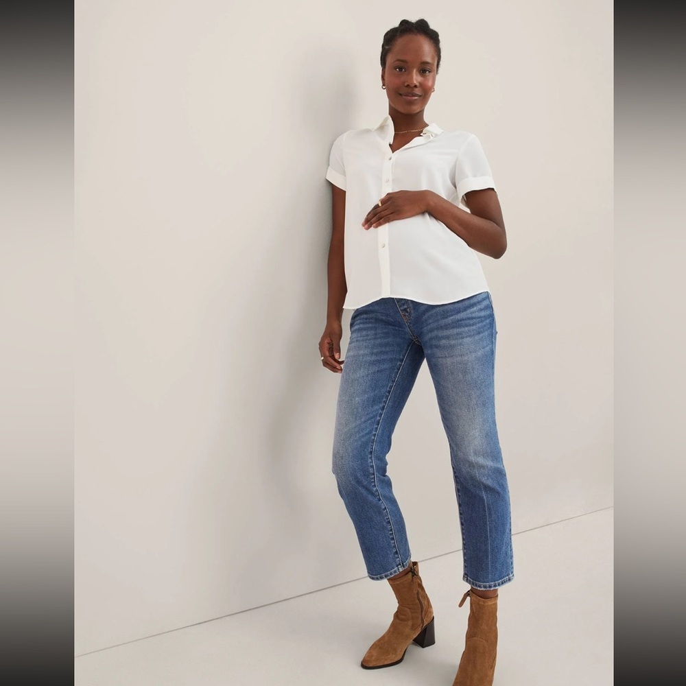 Hatch Over the Bump Maternity Jeans, Worn Once